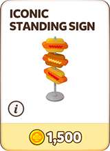 Three hot dogs on a skewer