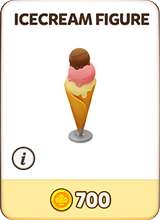 Ice cream cone silhouette